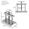 Customized Mechanical Watch Caseback Press and Battery Replacement Tool Set