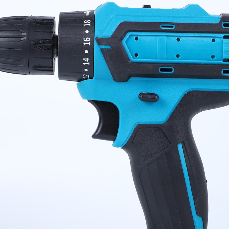 Cross-border Electric Impact Lithium Battery Drill for Household and Industrial Use