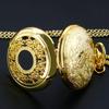 Luxury Gold Pocket Watch Retro men Women's Necklace Chain Pocket Watch retroid pocket 3