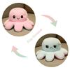 Giant Reversible Flip Octopus Plush Doll Soft Stuffed Throw Pillow Girls Gift