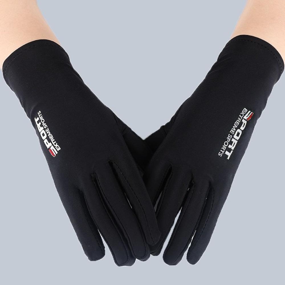 Nieuwe Touchscreen Zonnebrandhandschoenen Ademend Zeer Elastisch Rijden Rijhandschoenen Antislip Anti-UV Wanten Zomer