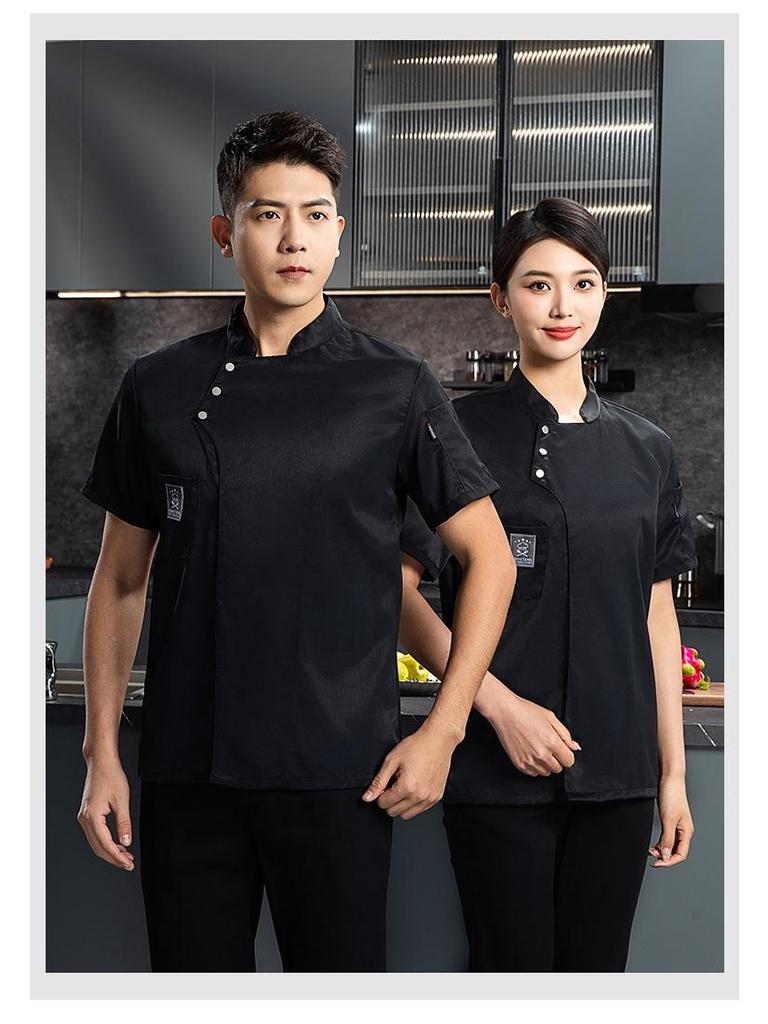 Kuchařská uniforma s vlastním logem: Vodotěsné, Olejivzdorné Pracovní oblečení s dlouhým rukávem pro cateringové a restaurační kuchyně