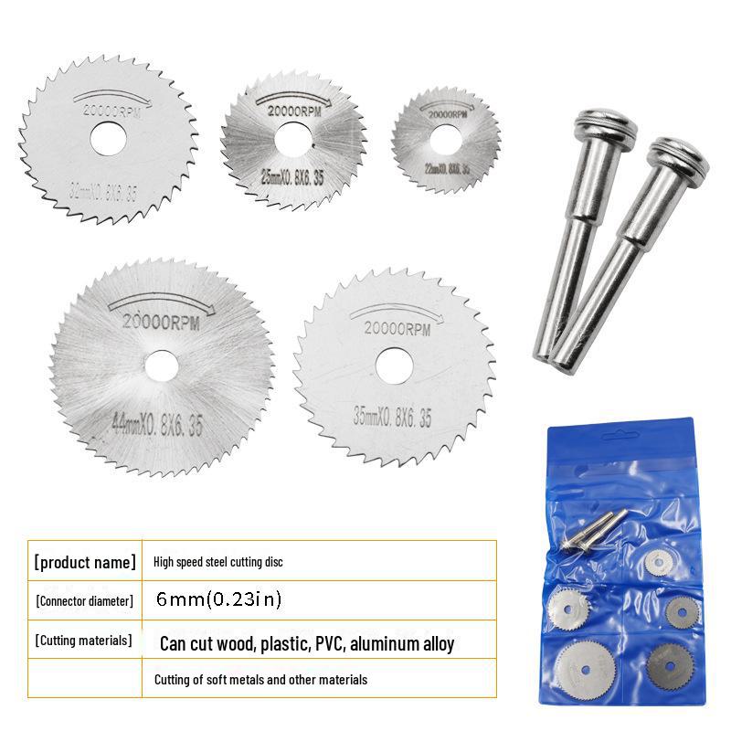 High-Speed Steel Mini Saw Blade for Wood, Plastic, PVC, and Acrylic Cutting