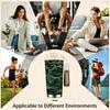 Green Camouflage Pattern Stainless Steel Insulated Coffee Tumbler,Double Vacuum Travel Mug for Hot Cold Drinks Outdoor Hiking