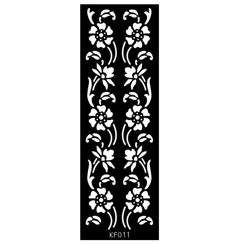 Pet Hollow Tattoo Template Juice Tattoo Sticker Template Ins Wind Flower Tattoo Sticker