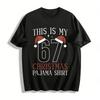 Christmas Reindeer Ear Print Casual Top Pure Cotton T-shirt