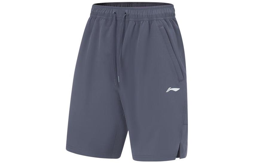 Li Ning Fitness Series Sports Shorts Men s Ebony Black AKST449-4 L