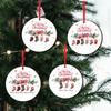 Gift Stocking Decoration Souvenir Wooden Christmas Pendant