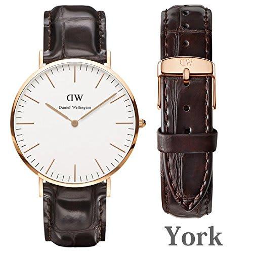 Daniel Wellington 36mm Men's/Women's Leather Analog Watch 0508DW