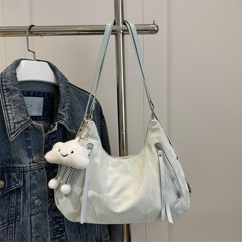 Super Fire Fashion Multi-functional Backpack Women's Bag 2025 Summer New Light Luxury Niche Shoulder Bag Trendy Portable Small Bag