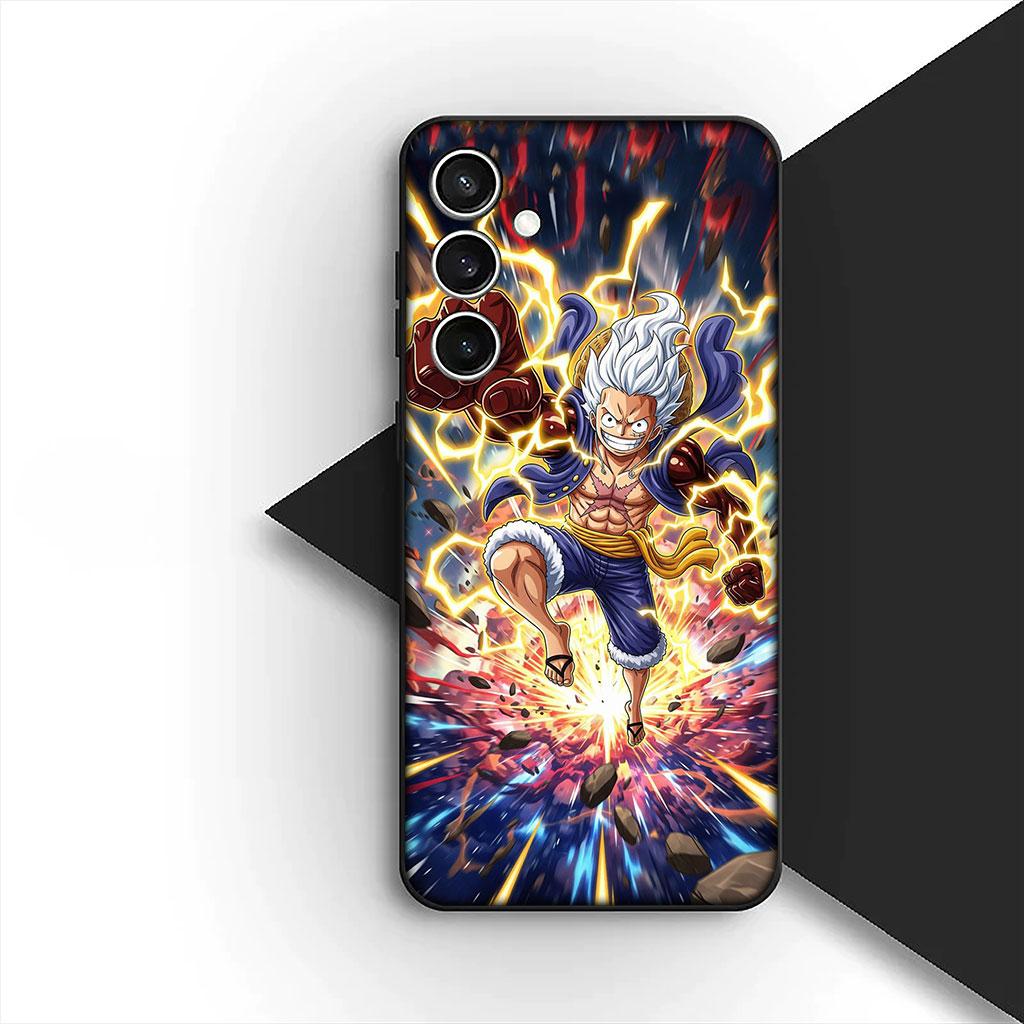 Jinbe Kaidous One Luffy Pieces Cover in Silicone per Telefono per Apple iPhone 17 Air 12 13 Pro Max Mini ProMax 7 + 8 Plus Custodia Morbida