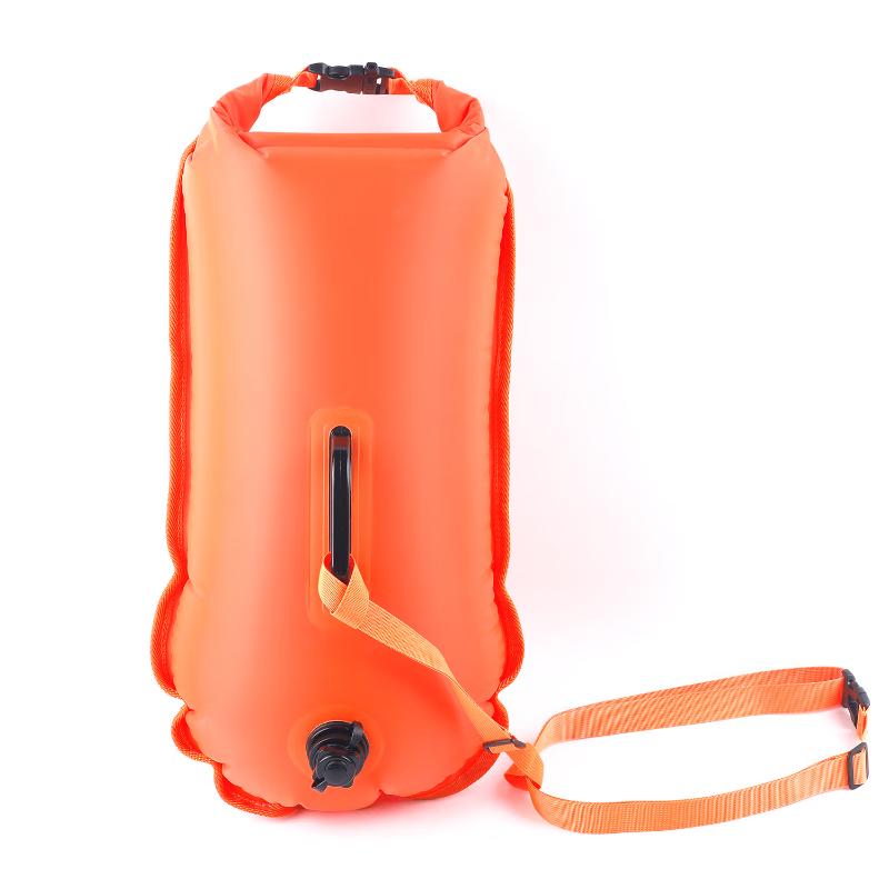 MARJAQE Dual Airbag Swimming Buoy with Storage