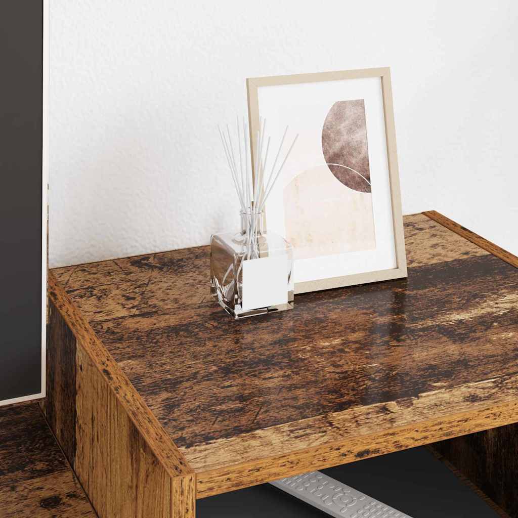 TV Cabinet Reclaimed Wood Look 160 x 35 x 55 cm Engineered Wood
