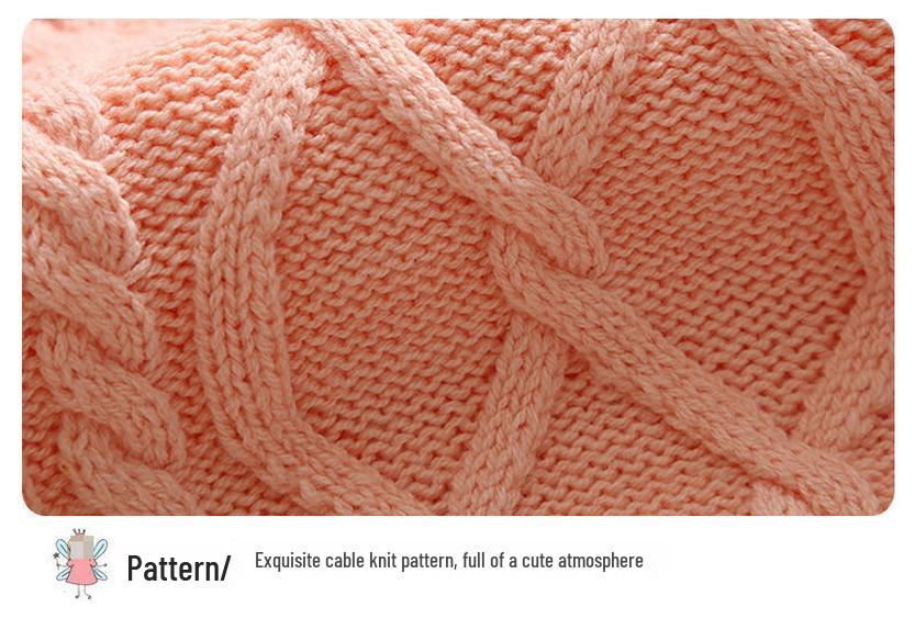 2025 Kids' Knit Sweater: Boys' Base Layer & Girls' Pullover Round Neck for Spring/Autumn