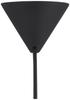 Kawashima KRL-16 Pendant Shade (Lamp Sold Separately) Black