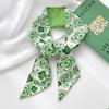 Long silk scarf, high-end new versatile hair tie streamer, atmosphere ribbon, spring and summer decorative scarf, tied bag streamer