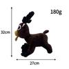 Cross-Border New Product 99nights Horror Game Peripheral White Owl Elk Standing Posture Doll 99 Night Pose Elk Plush Toy High