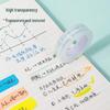 Deli Easy Tear Transparent Tape