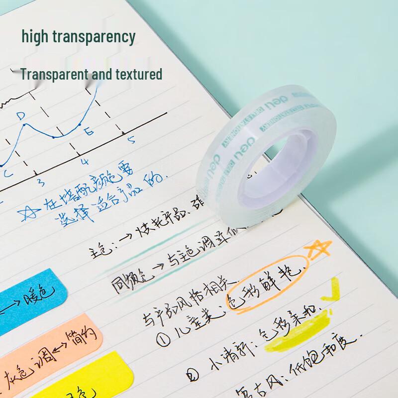 Deli Easy Tear Transparent Tape