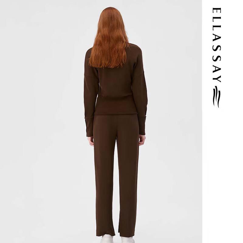 ELLASSAY Women's Cotton Blend Casual Pants