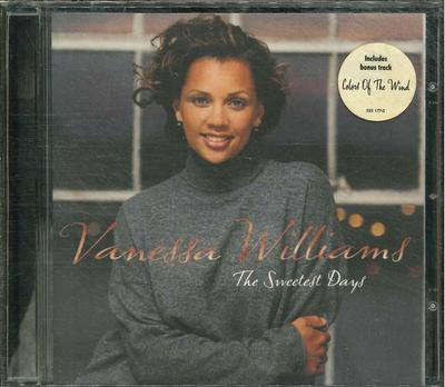 CD VANESSA WILLIAMS - The Sweetest Days 5321772 Mercury, Wing R 1994 Europe Rap & Hip-Hop/R&B Used