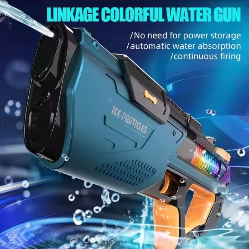 Kids Electric Water Gun Toys Aldult Full Automatic Absorption Water Pistol Children Summer Outdoor Long Range Shooting Games Toy
