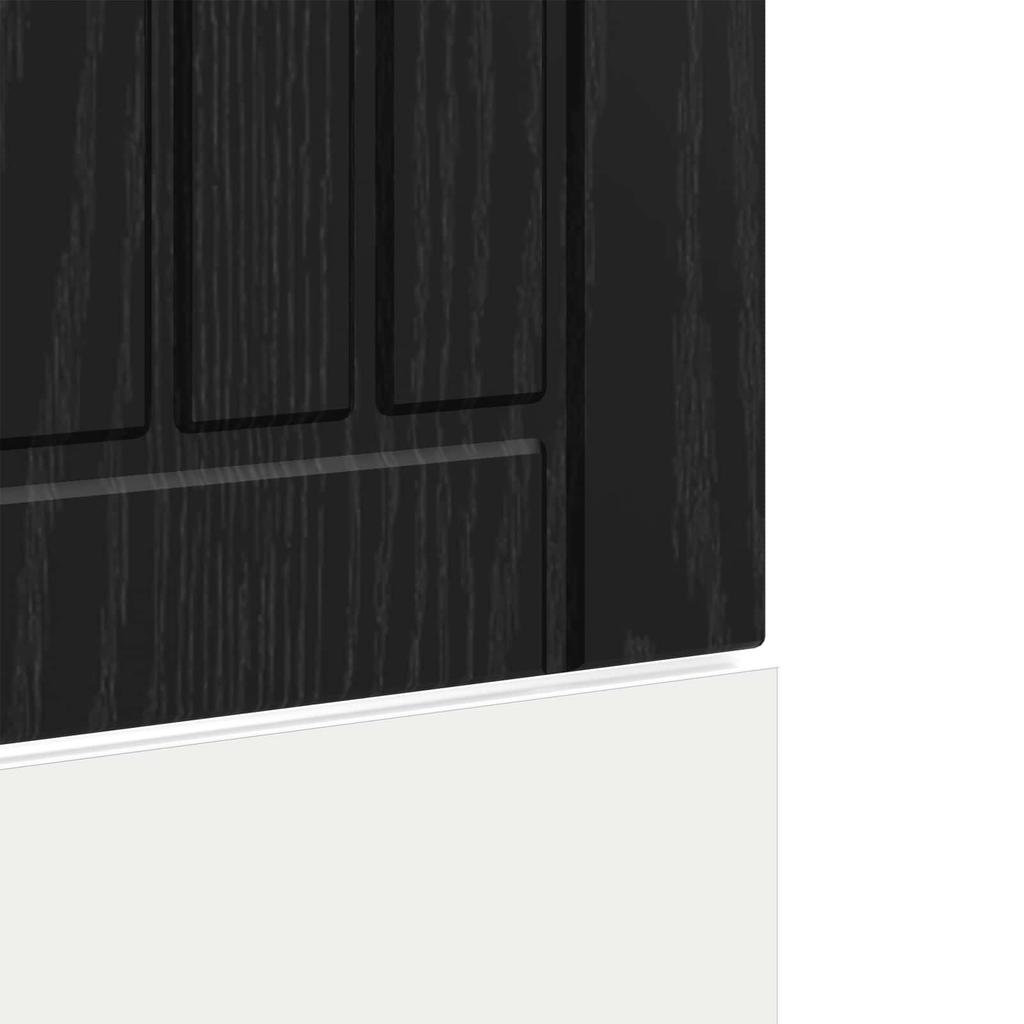 Dishwasher Front Panel LUCCA Black Oak 60 X 1.5 X 57 Cm