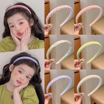 Children's Sponge Hair Band Little Girl Headband Simple Hair Clip Hair Accessories Girls Headwear