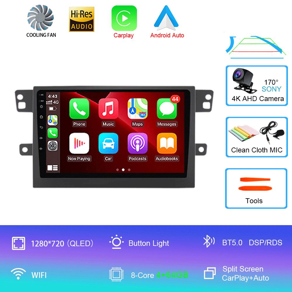 Android 14 For MAXUS T60 T70 Pickup 2017 - 2021 Car Radio Multimedia Video Player Navigation GPS 5G WIFI Carplay Auto 360 Camera