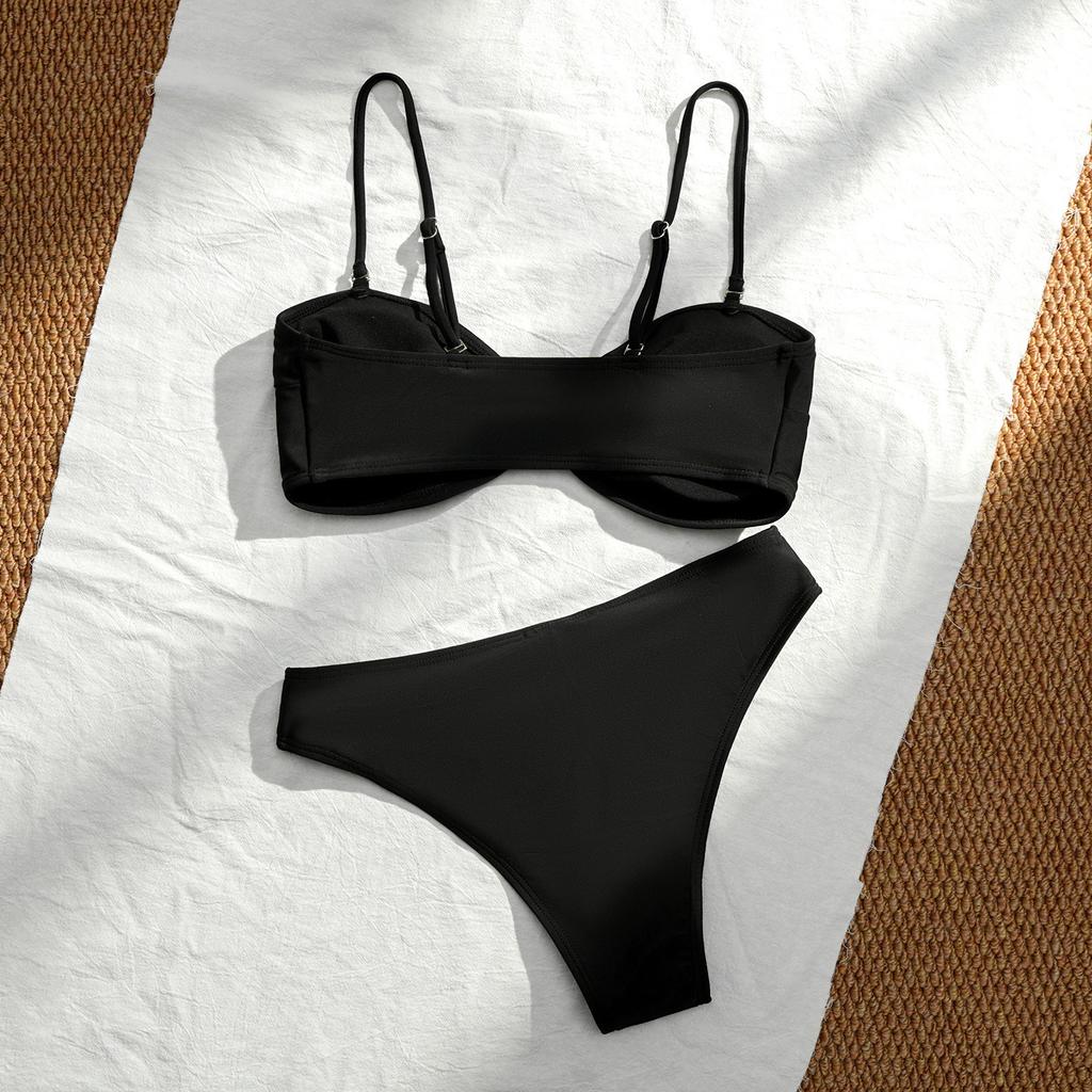 Women's  Split  Bikini Swimsuit Sport Swimsuit