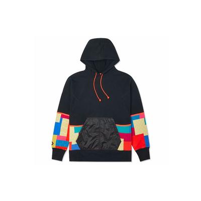 Converse Sweatshirts Unisex Black Hooded Moderate Regular 10022416-A02