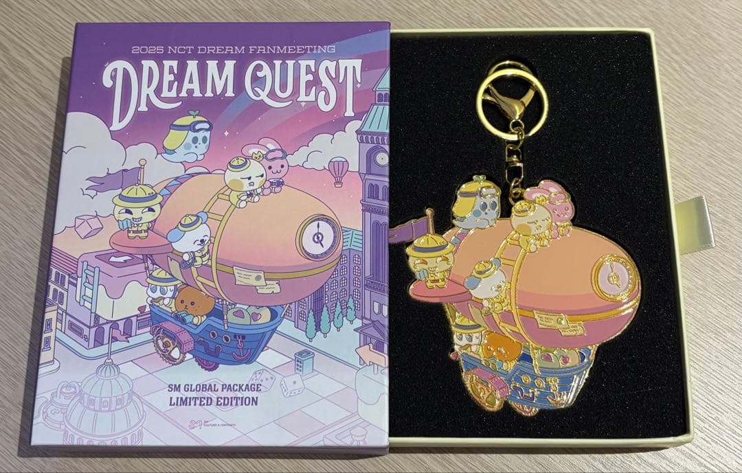 [USED] Price Reduced NCTDREAM DREAM QUEST Korean Fan Meeting Gropa Key Ring
