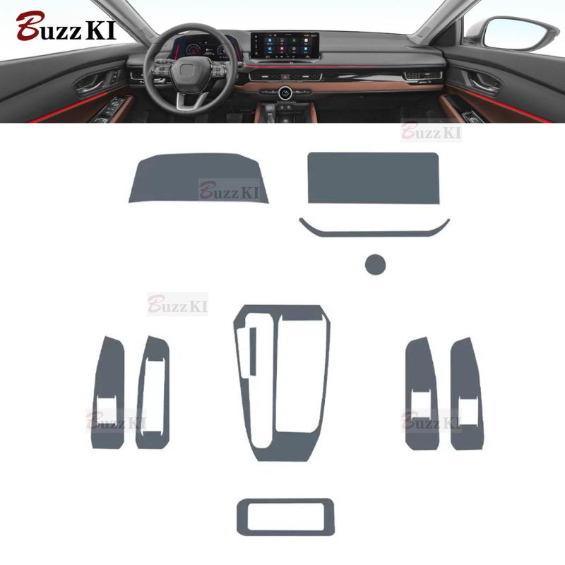 Für Honda pire 202ar Innenraum Mittelkonsole Schaltung transparent TPU Lackschutz Auto Folie Kratzschutz Aufkleber LCD-Bildschirm