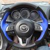 Für Mazda 3 Axela Mazda 6 Atenza Mazda 2 CX-3 CX-5 2013-2017 Handgenäht Rutschfest Leder Auto Lenkradabdeckung