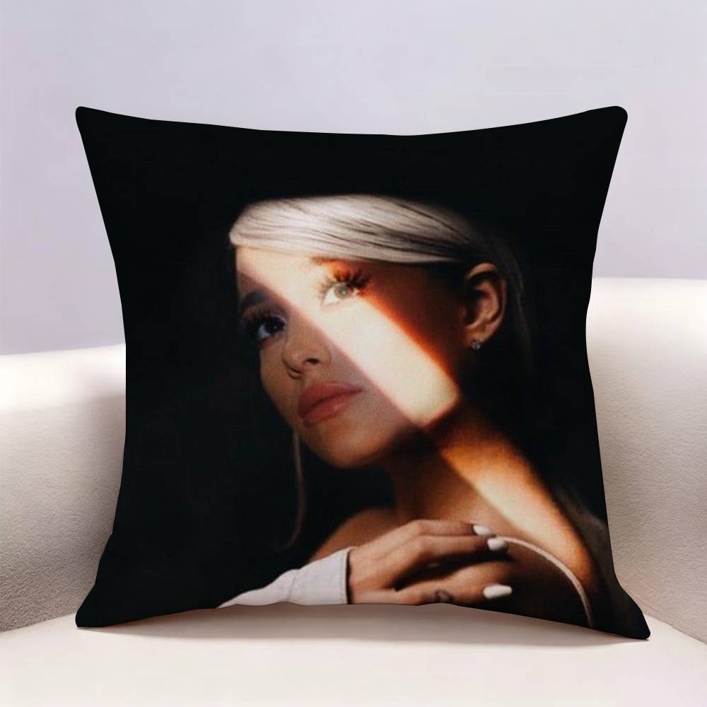 Hot Singer Ariana GGrande Doublesided print Pillow Case Cushion Cover Throw Pillow Case For Car Sofa