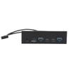 USB Front Panel Hub 6 Ports 19 Pin GEN2 X 2 Support USB A TYPE C Memory Card Microphone Input 5Gbps Optical Drive