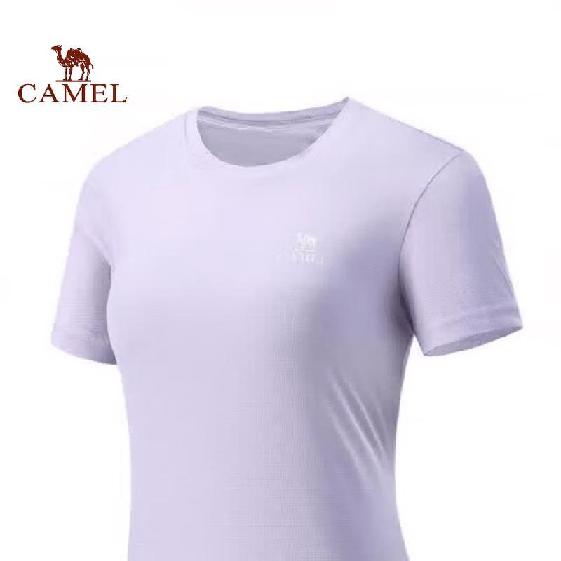 CAMEL Women s Quick-Dry Breathable Short Sleeve Sport T-Shirt 2XL