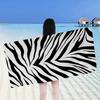 Dalmatiner Kuh Zebra Textur Badetuch Mikrofaser Weich Wasserabsorbierend Atmungsaktiv Für Mädchen Kinder Dekorative Cartoon Strandtuch