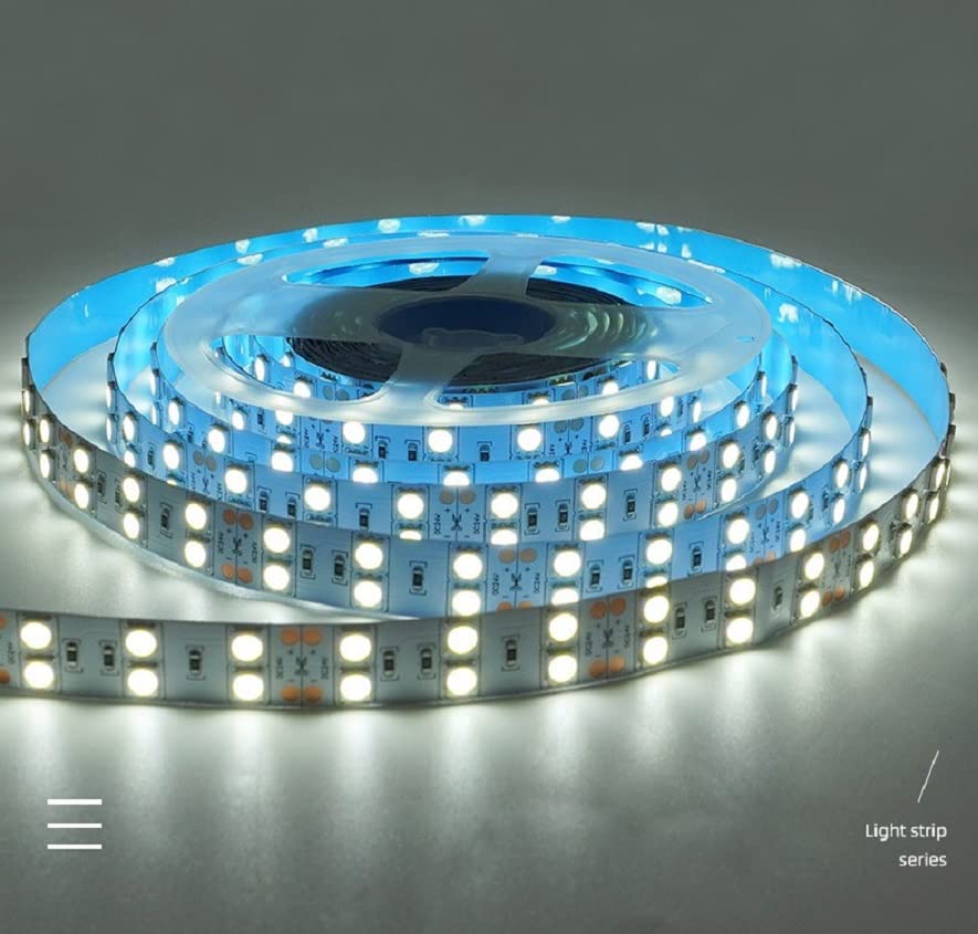 LED Tape Light, High Brightness, 12 V, 600 Rungs, SMD5050, Double Row Type, Strong,