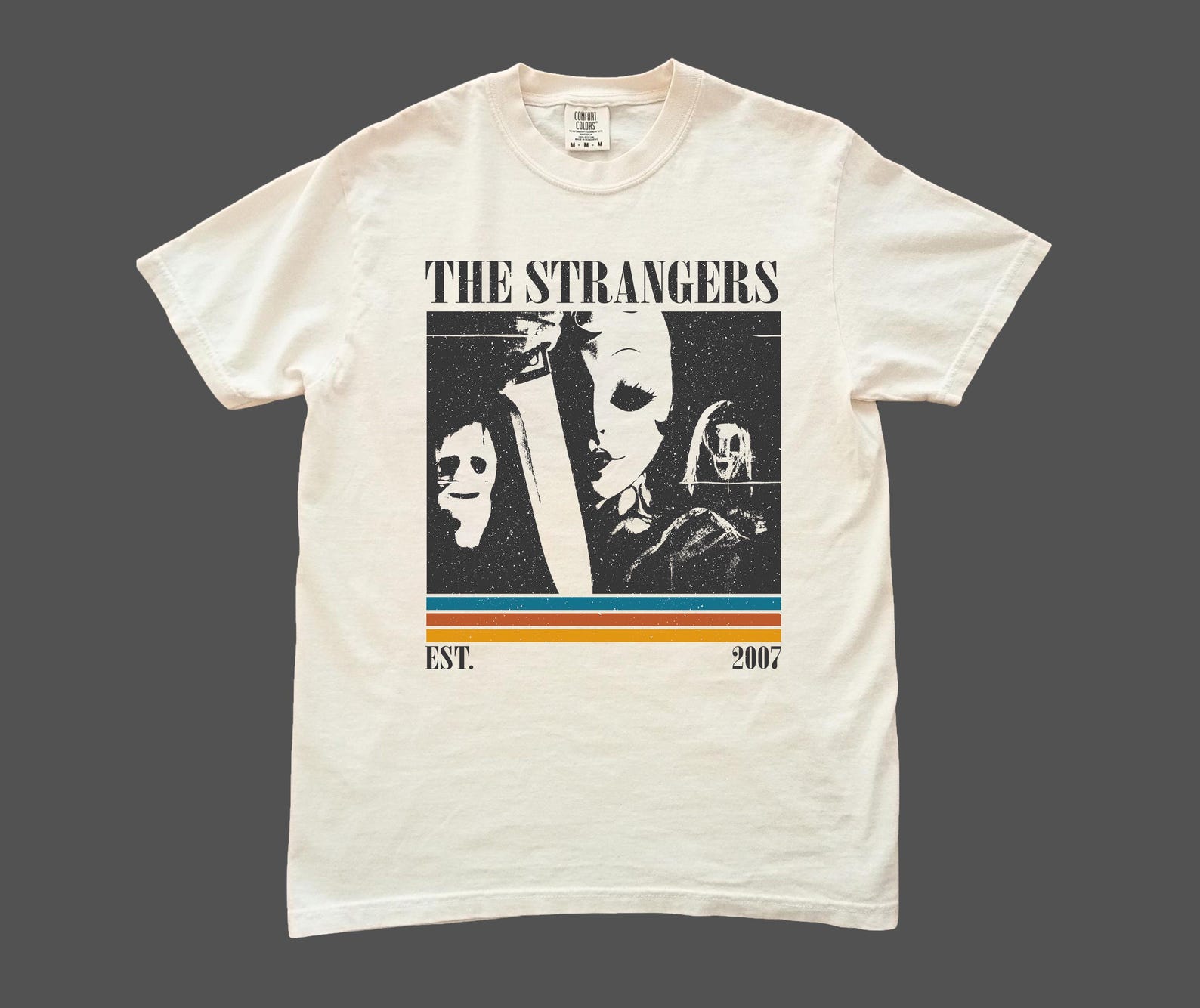 The Strangers Movie T shirt - Retro Comfort Colors Tee M