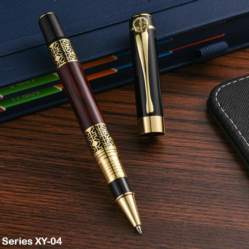 Executive Metal Ballpoint Pen Premium Writing Tool Business Gift Set Smooth Ink Refill Luxury Office School Supplies Stationery