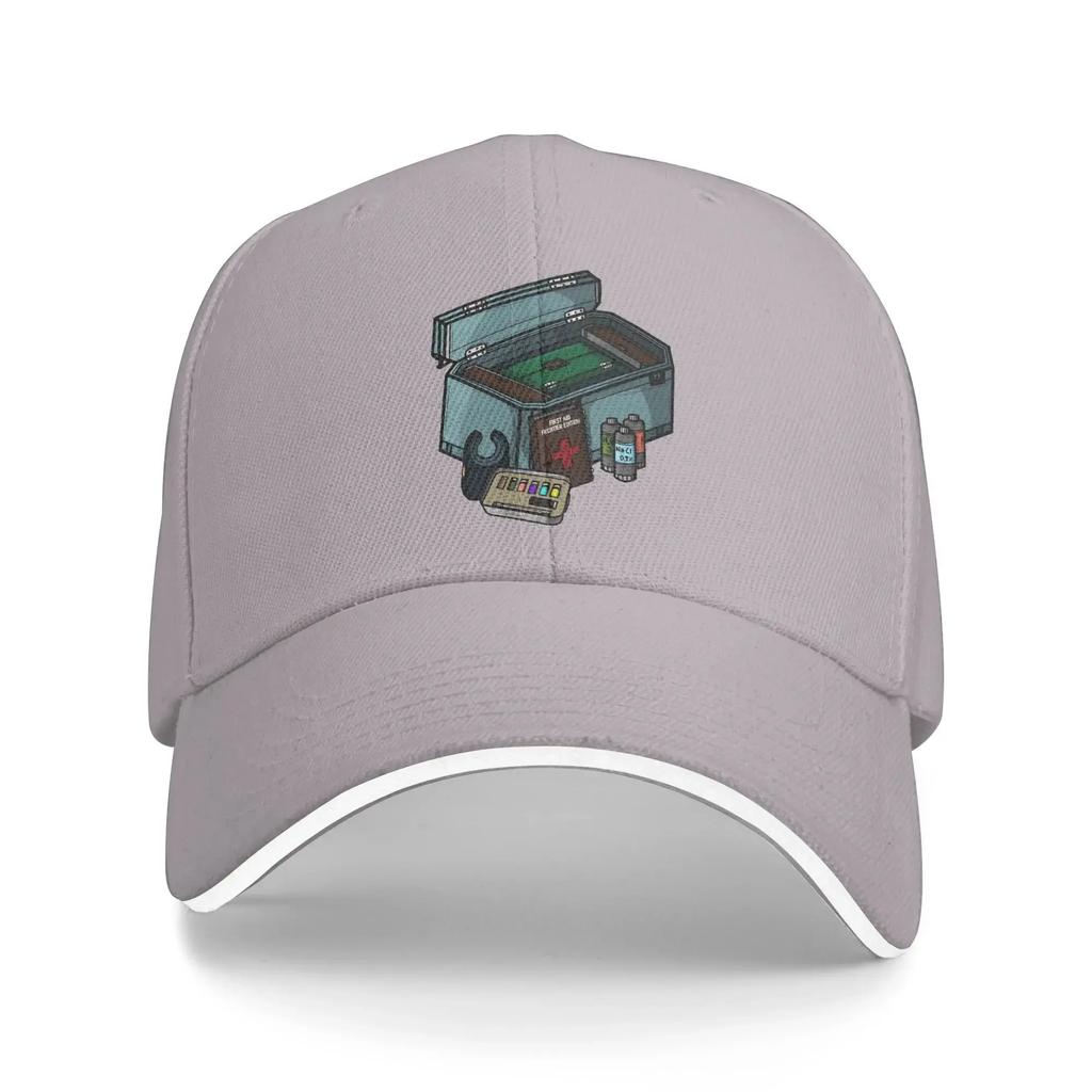 Rimworld Industrial Medicine Baseball Cap  Outdoor Gym Sunscreen Trucker Hat Men Women y2k Cool Print Baseball Caps