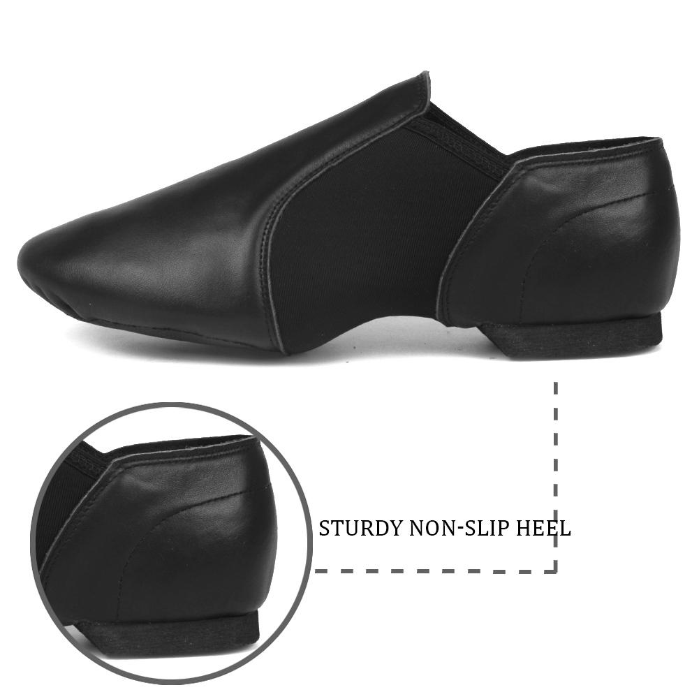 Echte Leder Jazz-Tanzschuhe für Damen, Mädchen, Herren, Professionelle Ballett-Flach Tanzschuhe