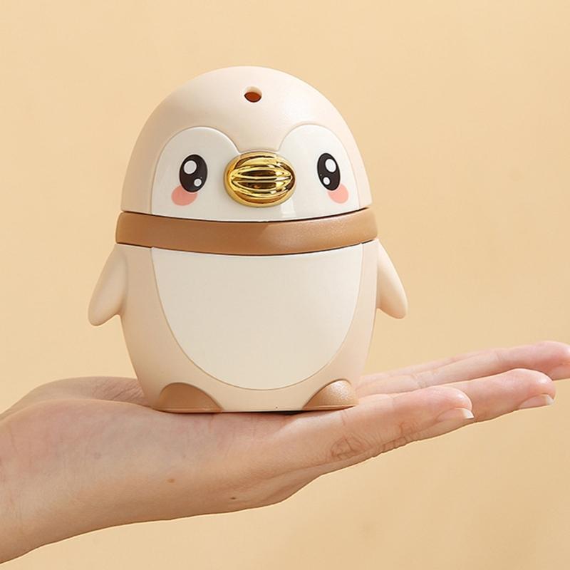 Toothpick Holder with Penguins Designs PP Construction Easy To Cleaning Toothpick Dispenser for Various Setting