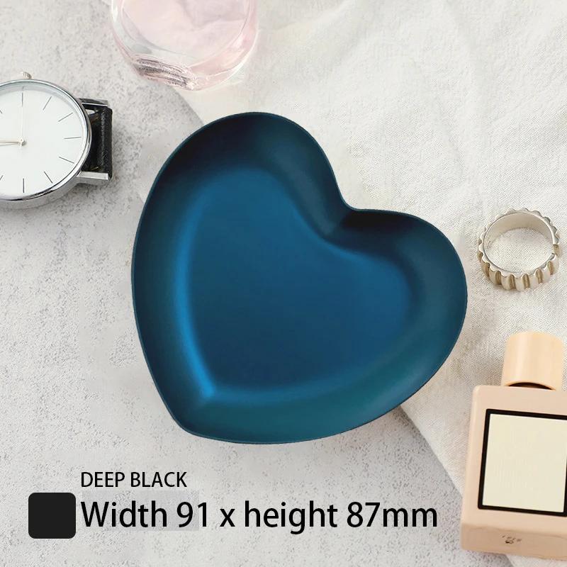 Modern Simple Stainless Steel Metal Water Drop Multi-shape Snack Tray Storage Jewelry Storage Metal Decoration Storage Organizer