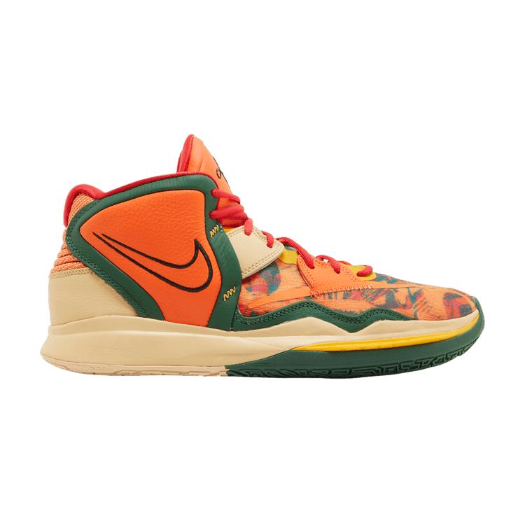 Nike Kyrie Infinity 1 World, 1 People Herren Sneakers Orange Sicherheitsorange Gorge-Grün DO9614-800