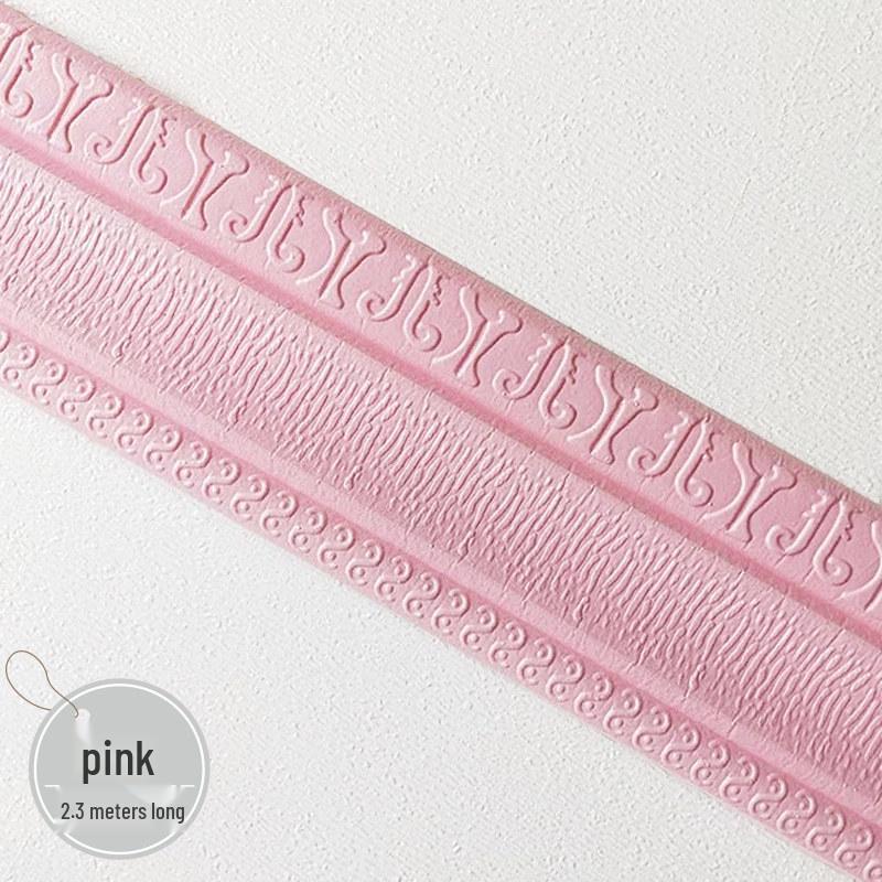 Waterproof 3D Self-Adhesive Skirting & Door Frame Edging Stickers