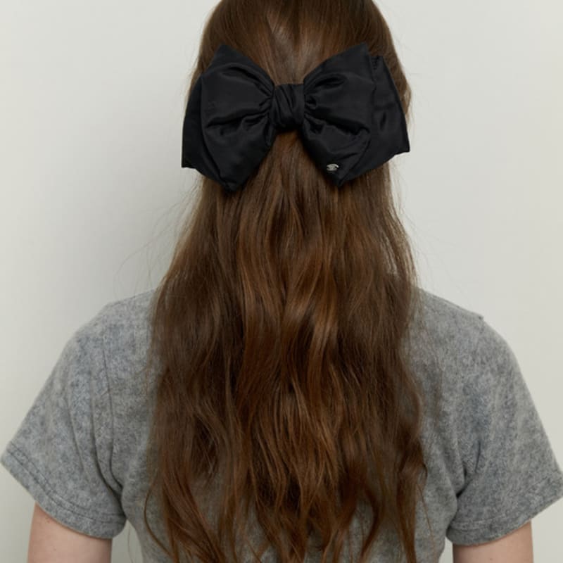 

KINDABABY padding ribbon pin_2COLORS black