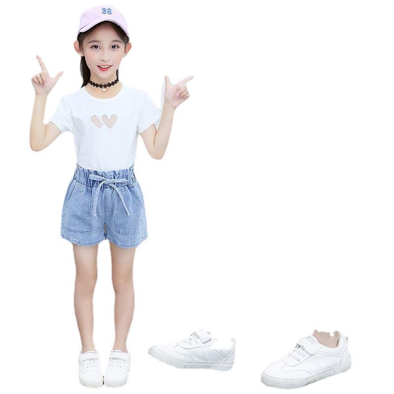 Summer Girls Denim Shorts Children's Casual Short Pants