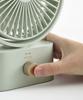 BRUNO Bruno Desktop Fan, Quiet, Oscillating, Compact, Portable, Swinging Desk Fan, Green, BDE061-GR